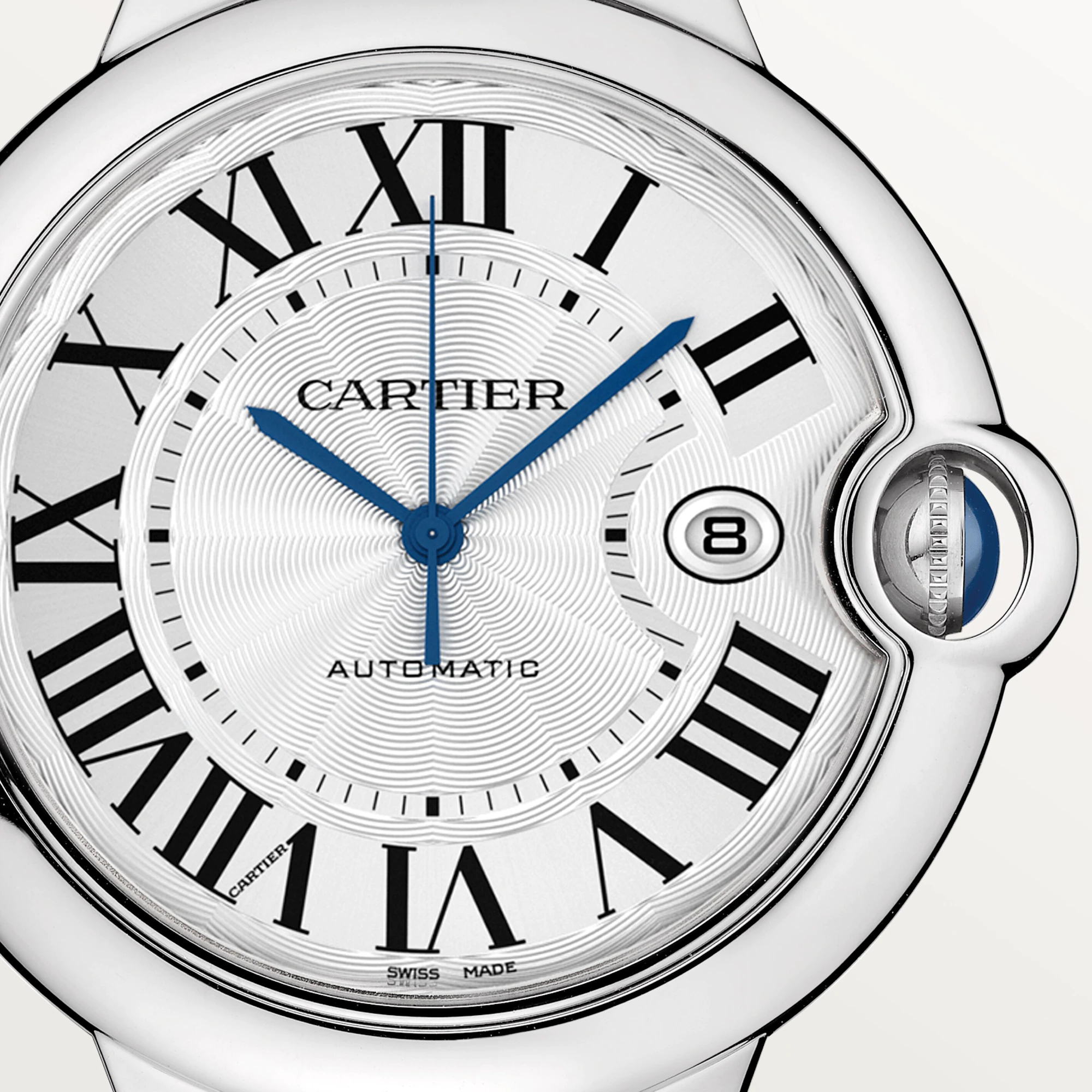 Cartier Ballon Bleu 42mm Stainless steel Men's Watch