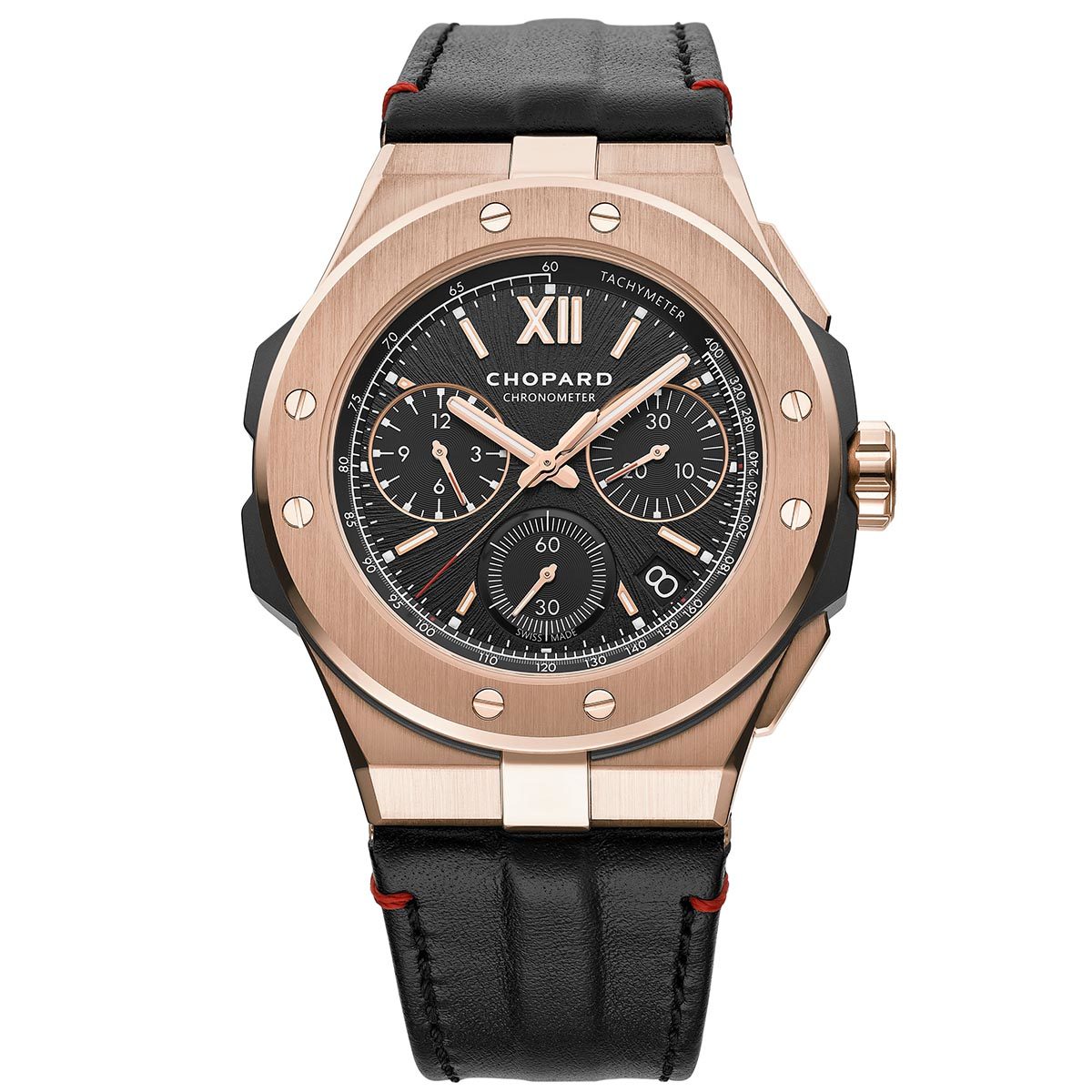 Chopard Alpine Eagle XL Chrono Rose Gold & Ceramized Titanium Men`s Watch