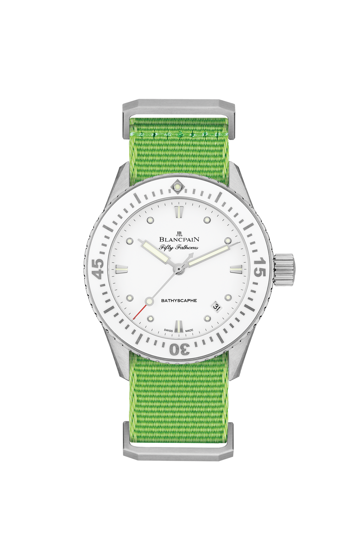 Blancpain Fifty Fathoms Bathyscaphe 5100 1127 NAHA Worldofluxuryus