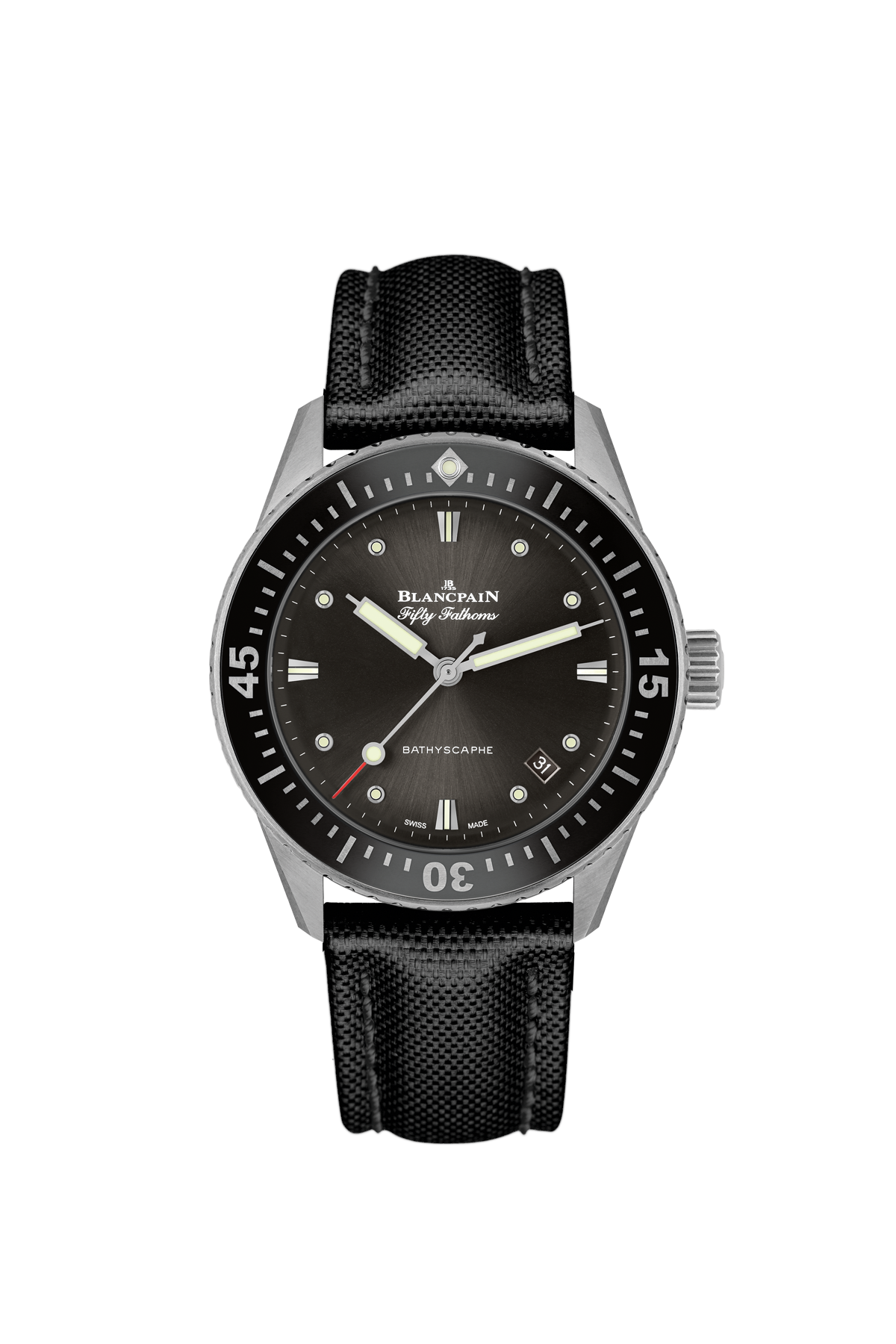 Blancpain Fifty Fathoms Bathyscaphe 5100B 1110 B52A Worldofluxuryus