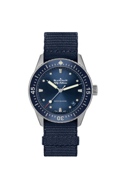 Blancpain Fifty Fathoms Bathyscaphe 5100 1140 NAOA Worldofluxuryus