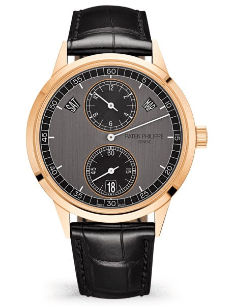 Patek Philippe Annual Calendar, Regulator Style Display 18K Rose Gold Men's Watch