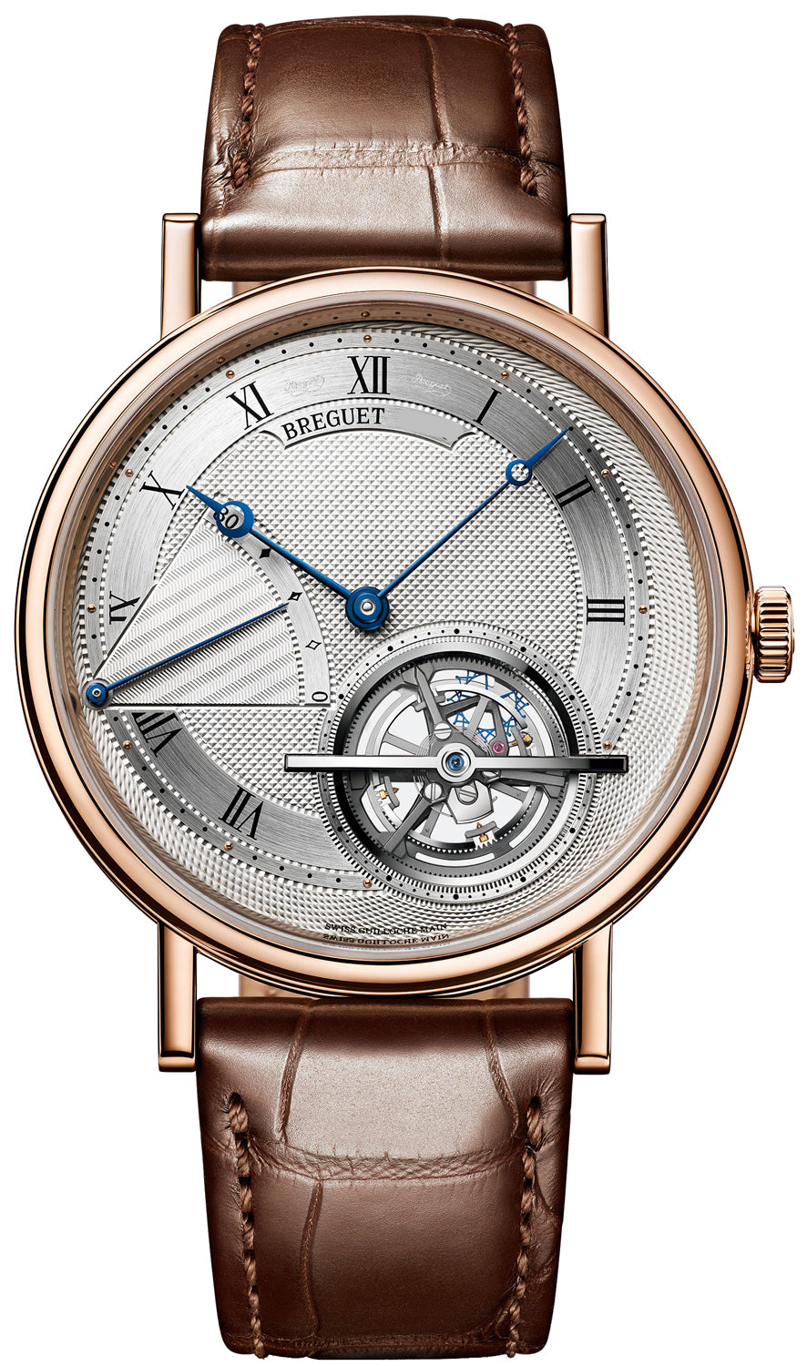Breguet Classique Tourbillon Extra-Plat 5377 18K Rose Gold Men's Watch