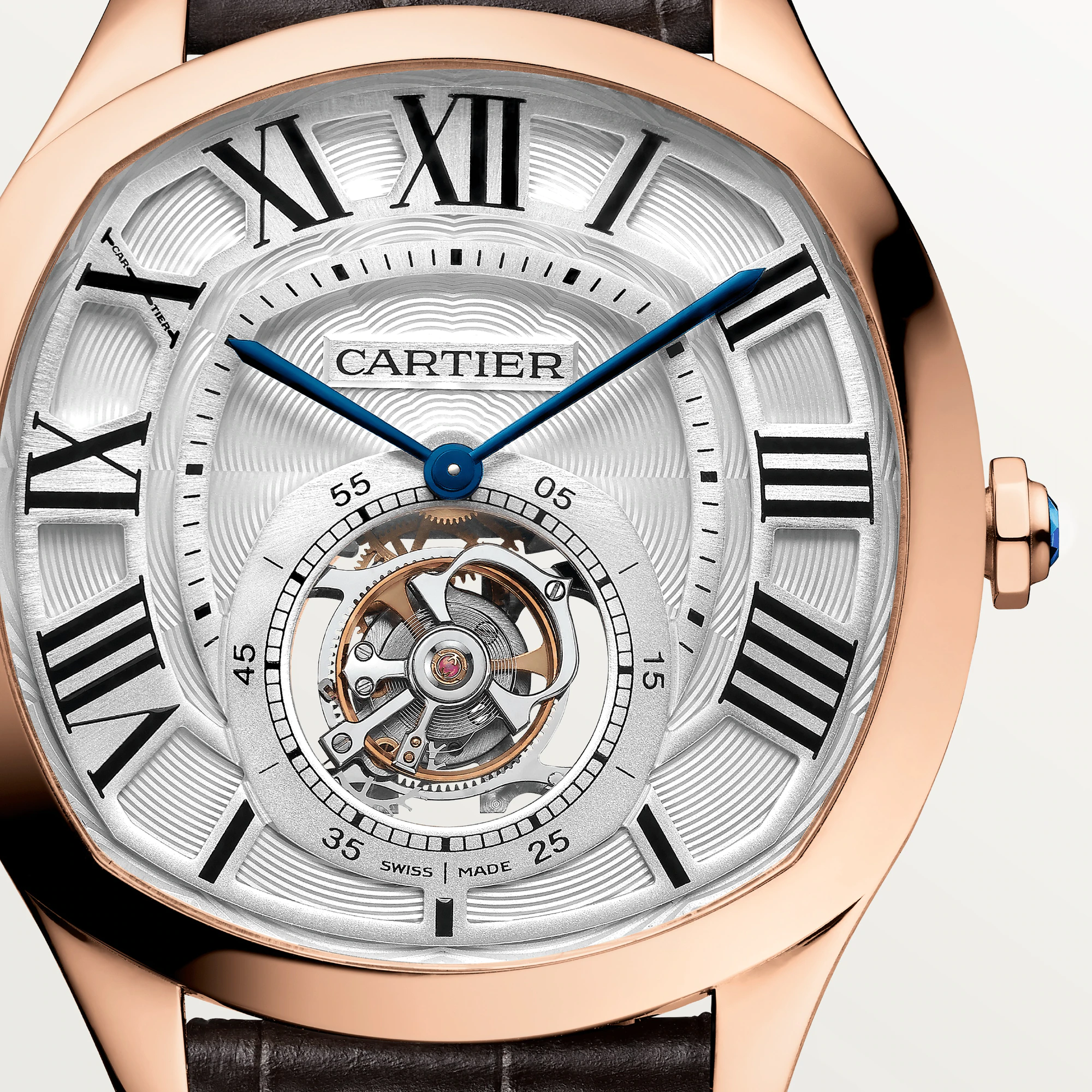 Cartier Rose Gold Flying Tourbillon Watch