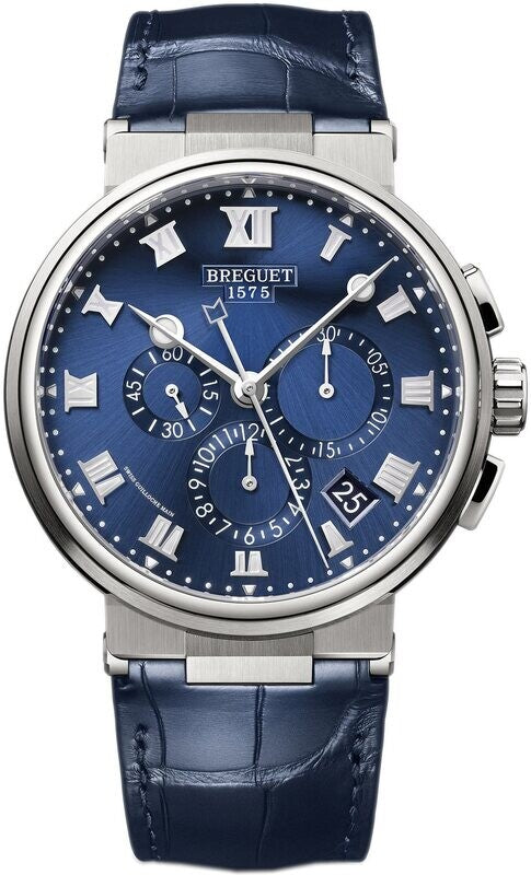 Breguet Marine 5527 Chronograph Titanium Men s Watch Worldofluxuryus