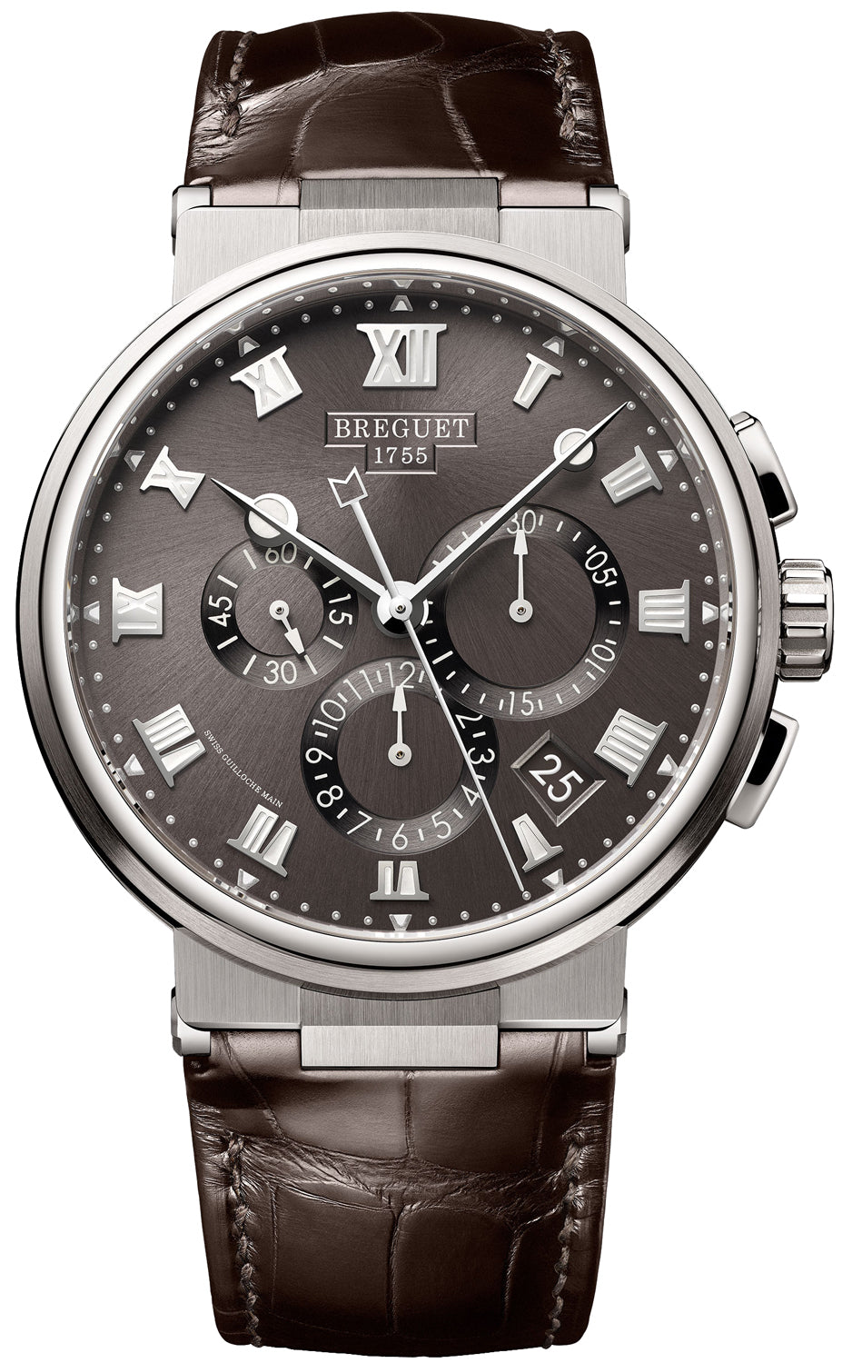 Breguet Marine 5527 Chronograph Titanium Men's Watch Worldofluxuryus