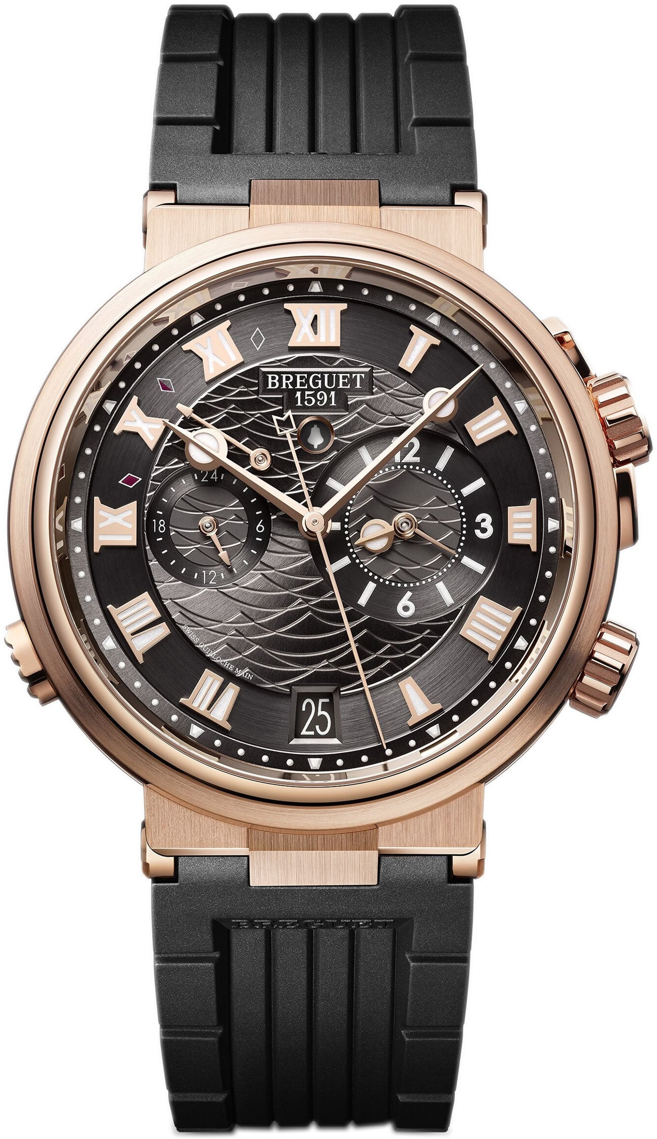 Breguet Marine 5547 Marine Alarme Musicale 18K Rose Gold Men s