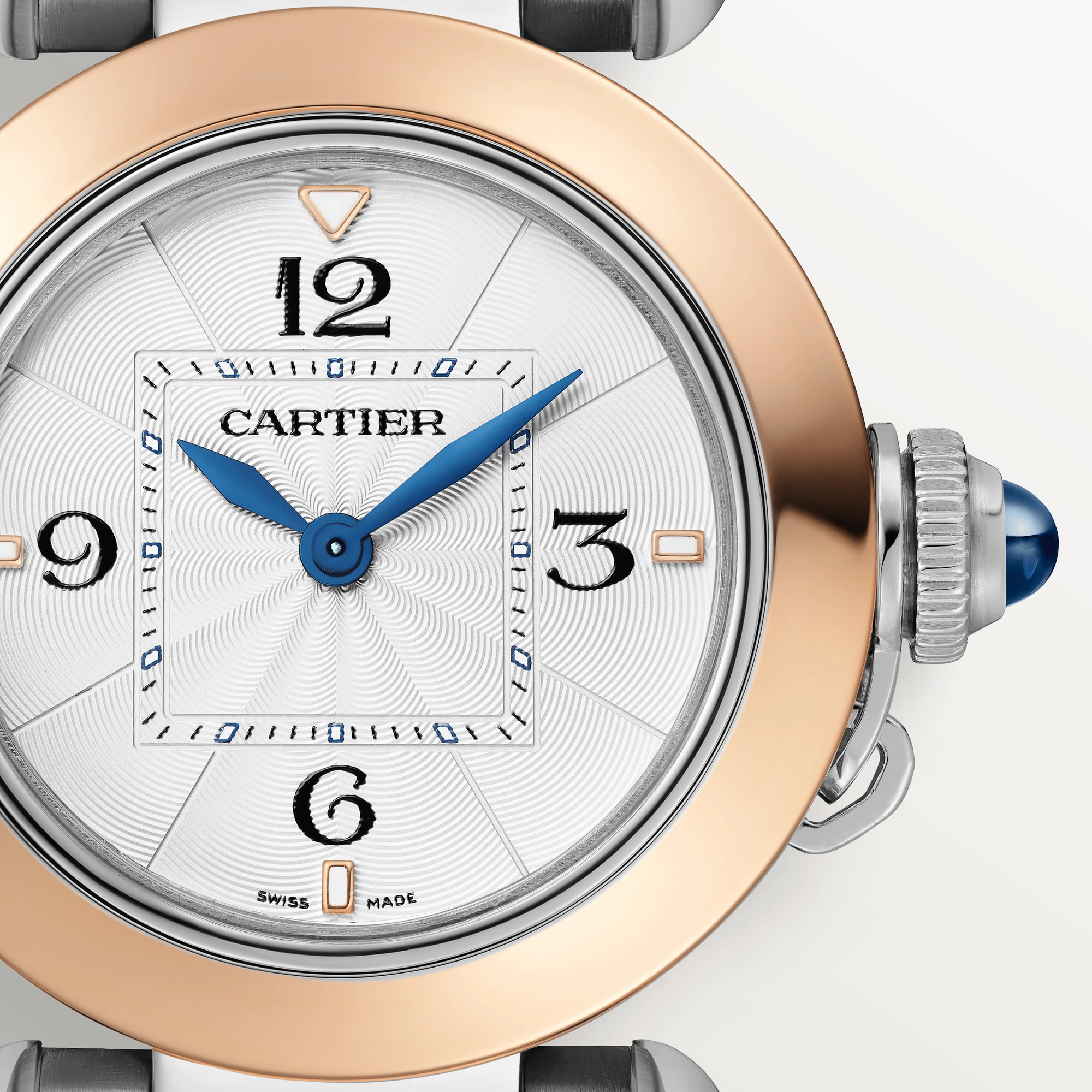 Cartier Pasha 30 mm Stainless steel & Rose Gold Lady's Watch