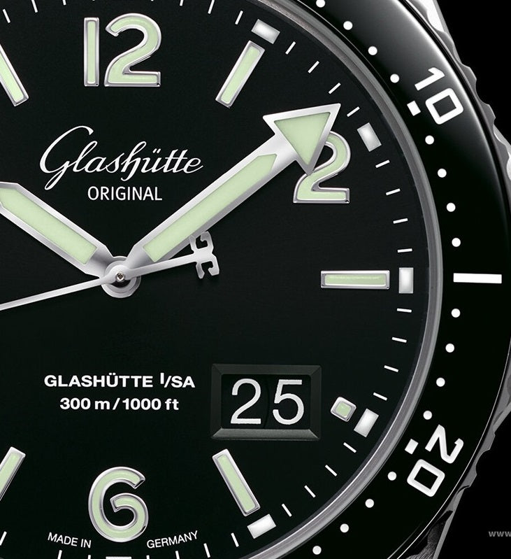 Glashutte Original Spezialist SeaQ Panorama Date Stainless steel Men's Watch