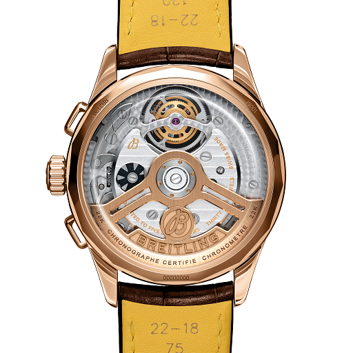 Breitling Premier B21 Tourbillon Chronograph 42 18K Red Gold Men's Watch