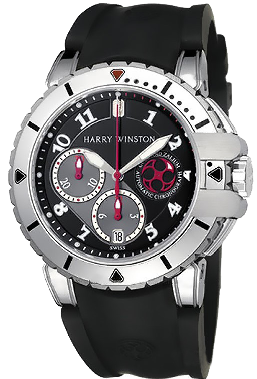 Harry Winston Project Z2 Sport Ocean Chronograph Zalium & 18K White Gold Men's Watch