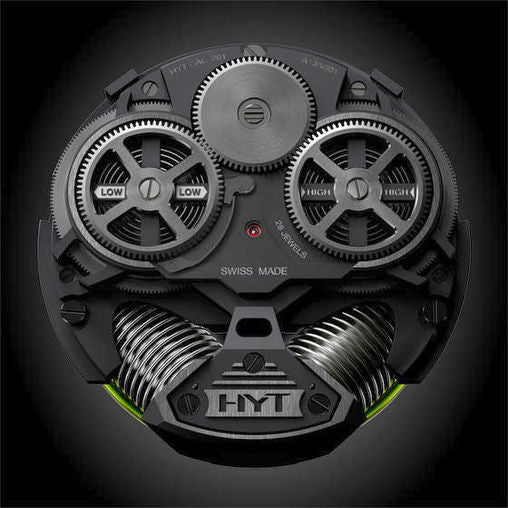 HYT H2 Alinghi Titanium Men's Watch