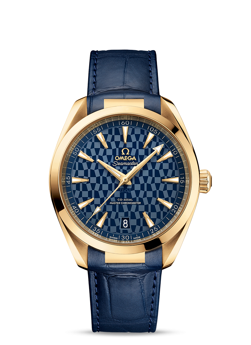 Omega Seamaster Aqua Terra Co-Axial Master Chronometer 18K Yellow gold Men's Watch