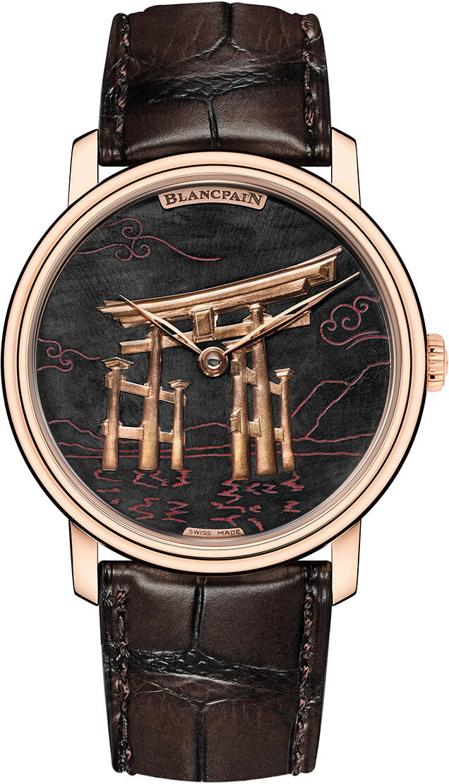 Blancpain Métiers d'Art Binchotan 18K Red Gold Men's Watch