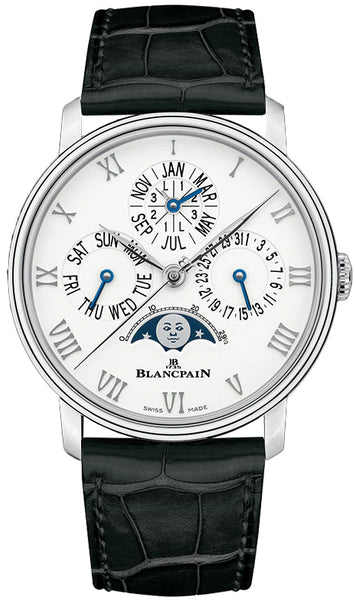 Blancpain Villeret Quantieme Perpetuel Stainless Steel Men s Watch