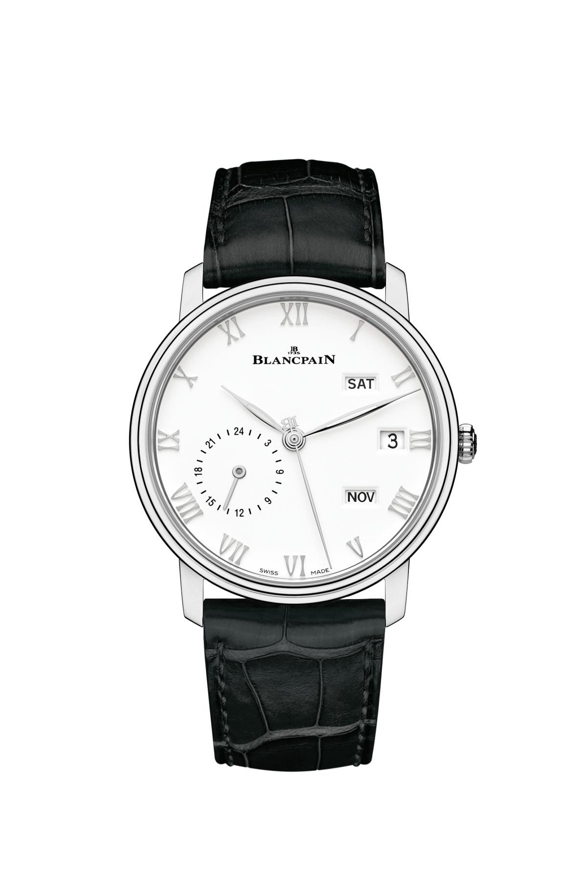 Blancpain Villeret Quantieme Annual GMT Men's Watch