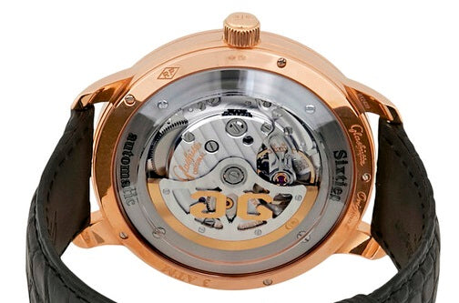 Glashutte Original Vintage Sixties Panorama Date 18K Rose Gold