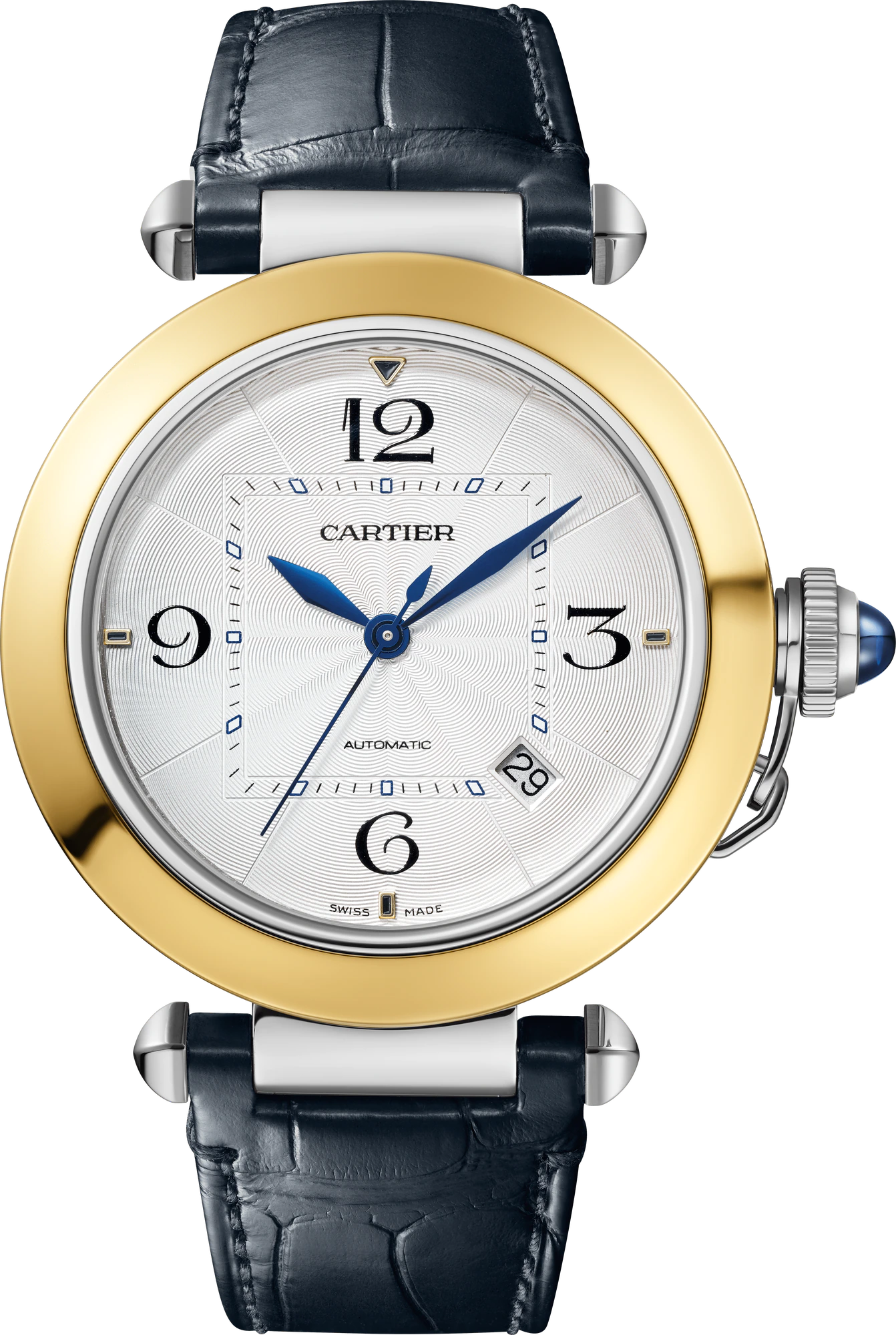 Cartier Pasha 41 mm 18K Yellow Gold & Stainless steel Men's Watch
