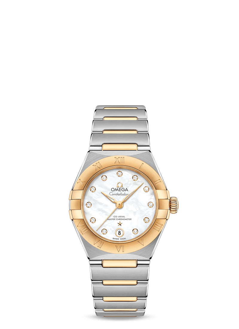 Omega Constellation Co-Axial Master Chronometer Stainless steel & Yellow Gold & Diamond Lady’s Watch