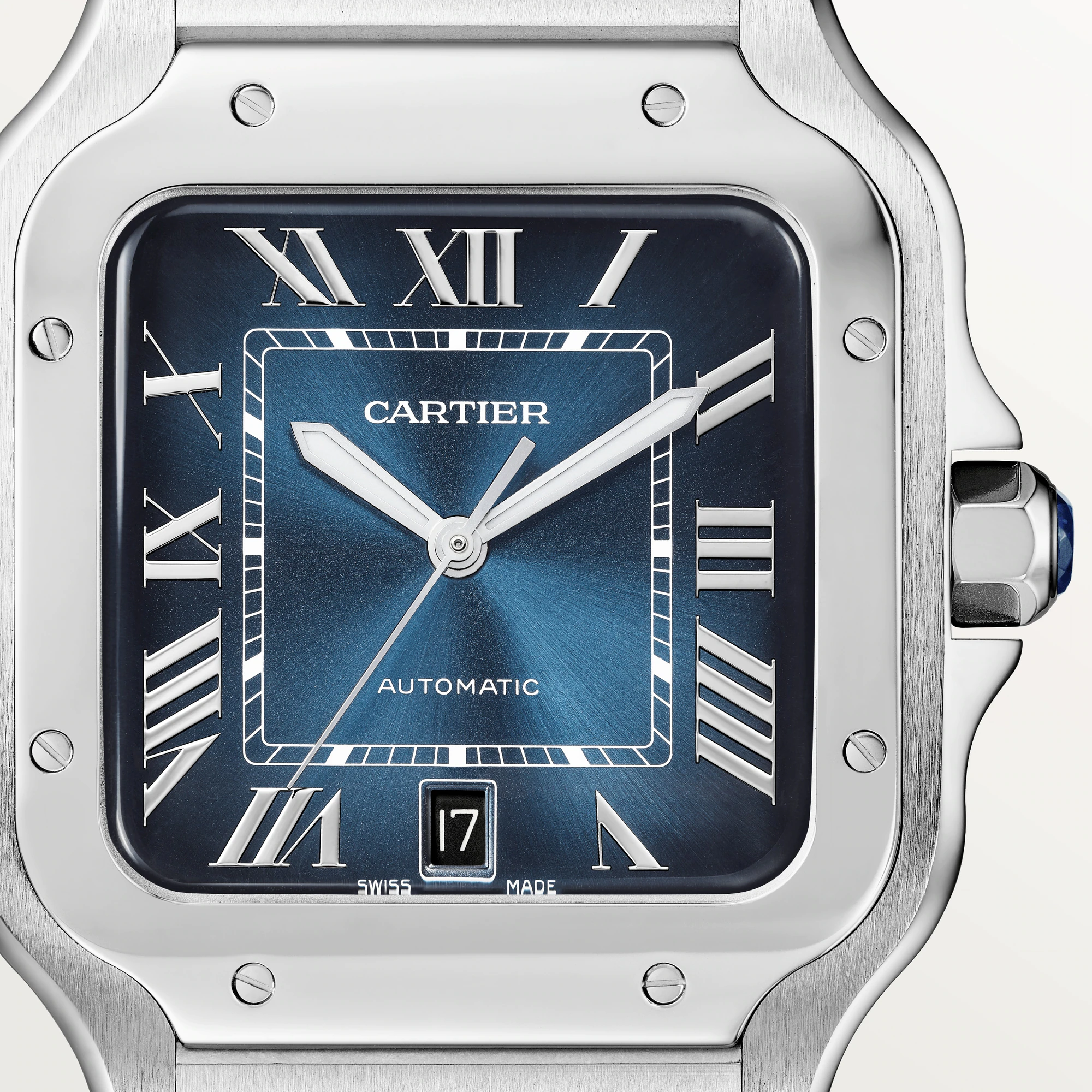 Cartier Santos Stainless Steel Men's Watch