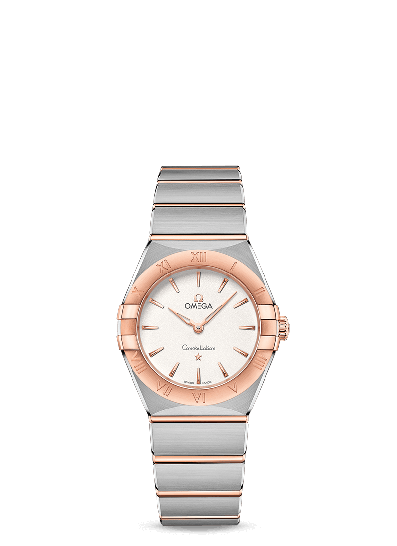 Omega Constellation Quartz Stainless steel & 18K Sedna™ Gold Lady’s Watch