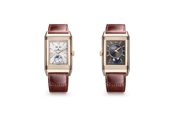 Jaeger Lecoultre Reverso Tribute Duoface Calendar 18K Rose Gold