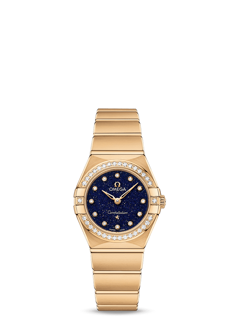 Omega Constellation Quartz 18K Yelow Gold & Diamonds Lady’s Watch