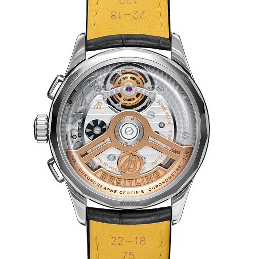 Breitling Premier B21 Tourbillon Chronograph 42 18K White Gold Men's Watch