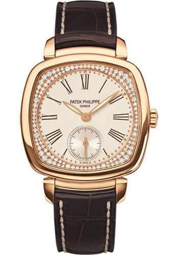 Patek Philippe Gondolo 18k Rose Gold Diamonds Ladies Watch