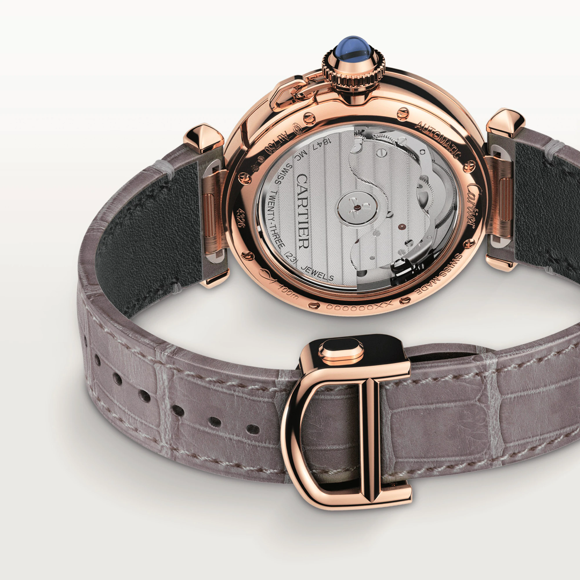 Cartier Pasha 35 mm Rose Gold Unisex Watch