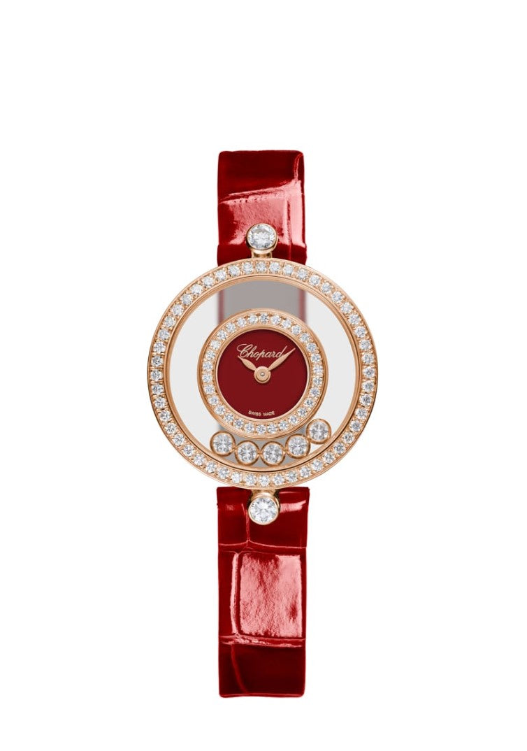 Chopard Happy Diamonds Icons 18K Rose Gold & Diamonds Ladies Watch