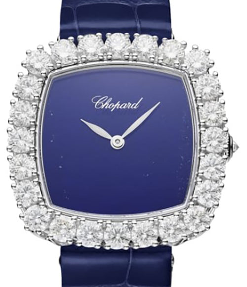 Chopard L’Heure Du Diamant 18K White Gold & Diamonds Ladies Watch