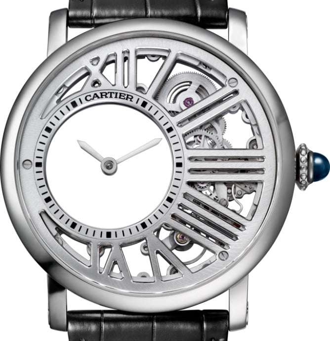Cartier Rotonde 42mm Palladium Men's Watch