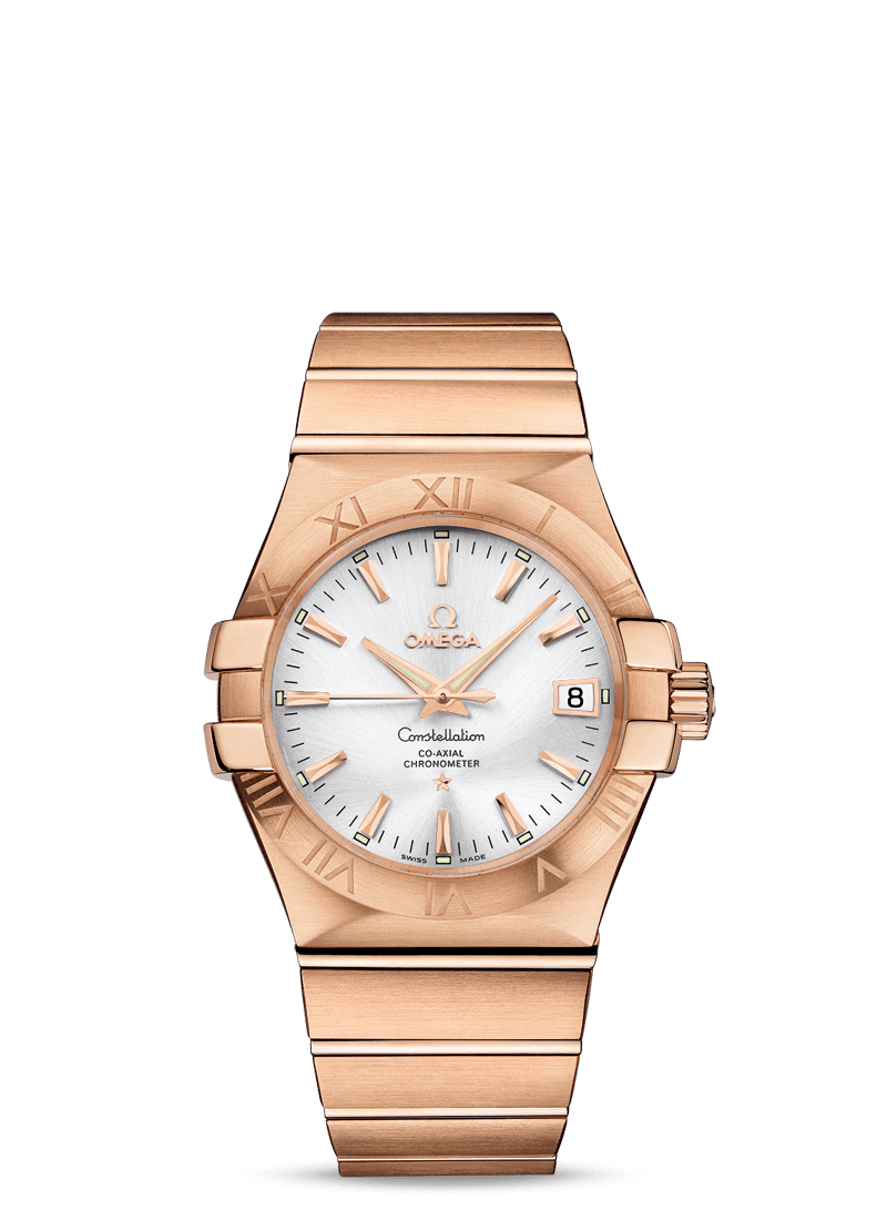 Omega Constellation Co‑Axial Master Chronometer 18K Red Gold Unisex Watch