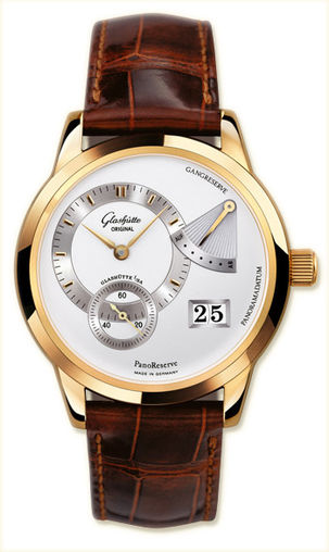 Glashütte Original Panoreserve 18K Rose Gold Men's Watch
