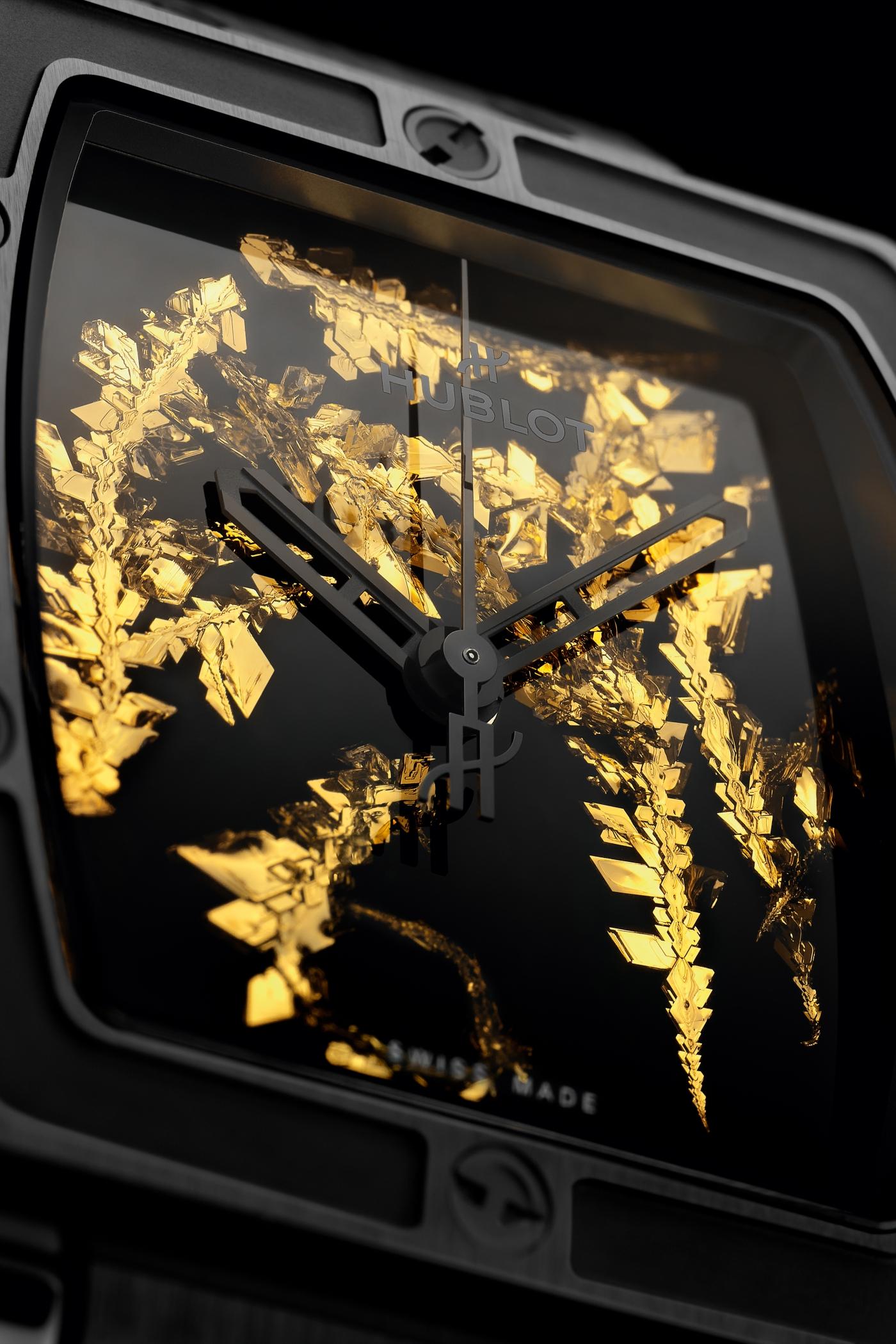 Hublot Spirit of Big Bang Black Ceramic & 24K Gold Man's Watch