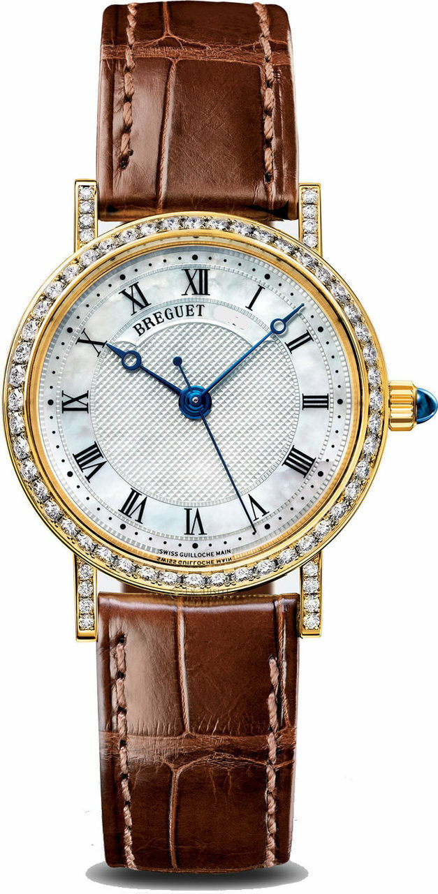 Breguet Classique 8068 18K Yellow Gold & Diamonds Ladies Watch