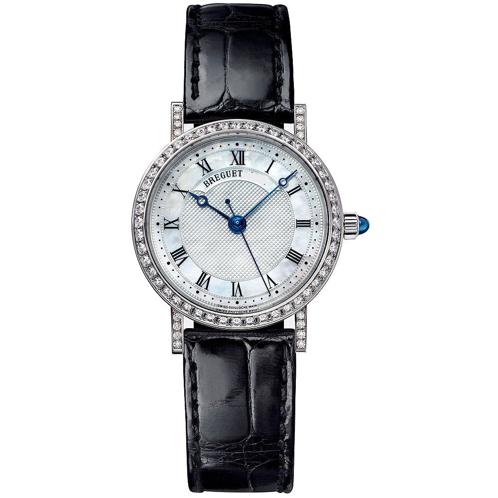 Breguet Classique 8068 18K White Gold & Diamonds Ladies Watch