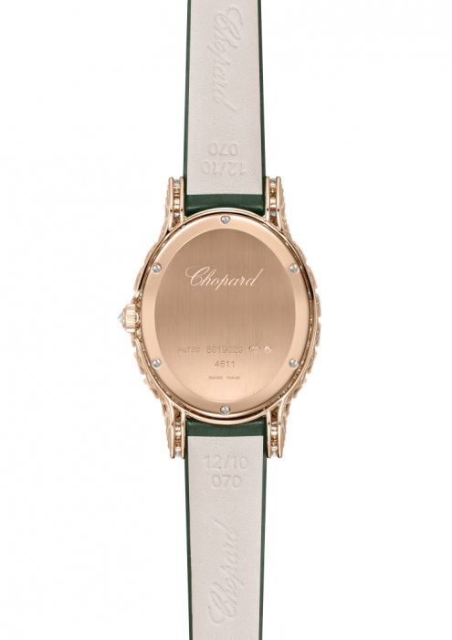 Chopard L’Heure Du Diamant Vintage Oval 18K Rose Gold & Diamonds Ladies Watch