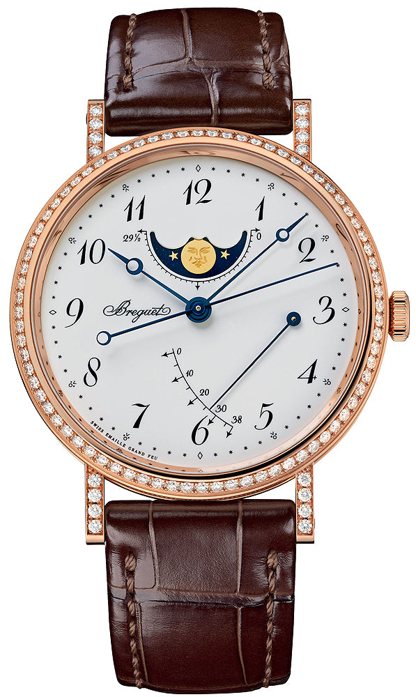 Breguet Classique 8788 18K Rose Gold & Diamonds Ladies Watch