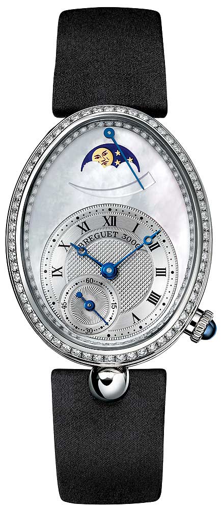 Breguet Reine De Naples 18K White Diamonds Lady's Watch