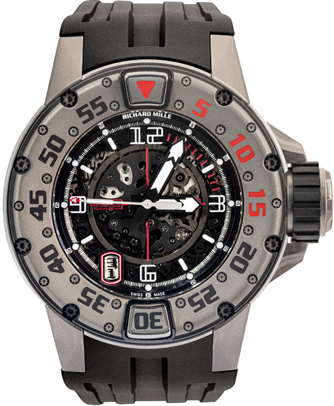 Richard Mille Chronograph Diver's Titanium Men's Watch