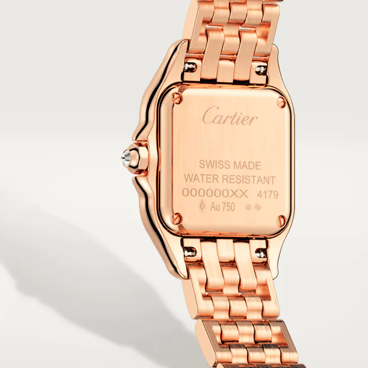 Cartier Louis Pantere Quartz 18K Rose Gold & Diamonds Lady,s Watch