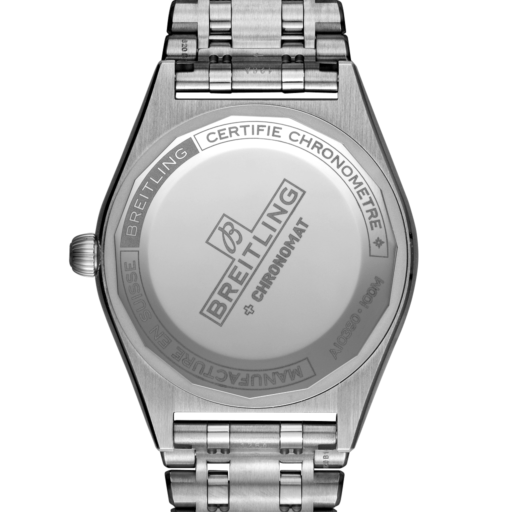 Breitling Chronomat Stainless Steel & Diamonds Unisex Watch