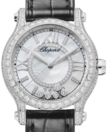 Chopard Happy Sport Joaillerie Ethical 18K White Gold & Diamonds Ladies Watch
