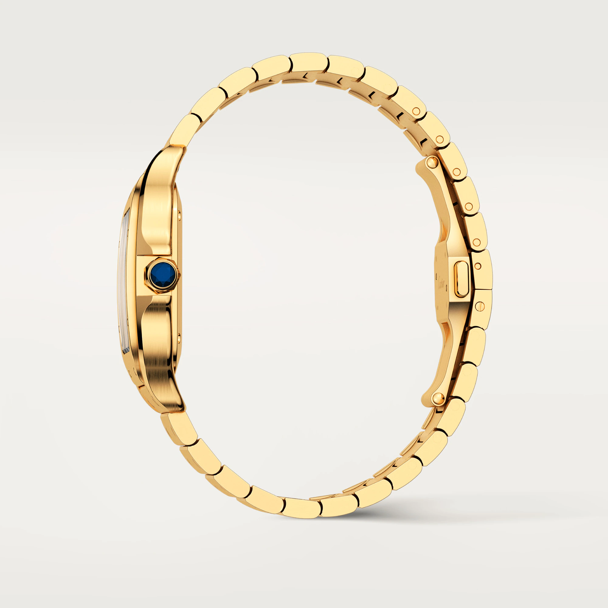 Cartier Santos Yellow Gold Unisex Watch