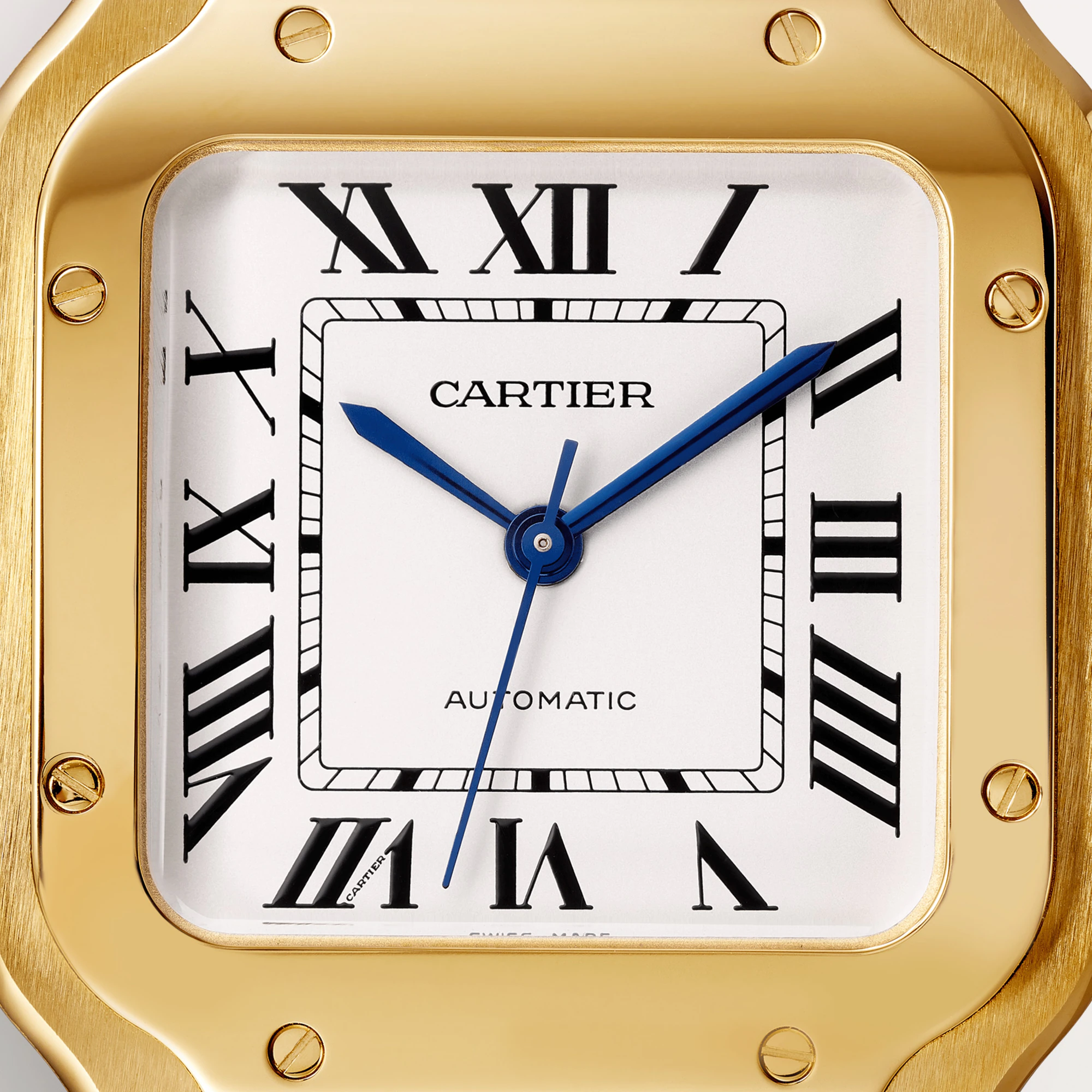 Cartier Santos Yellow Gold Unisex Watch