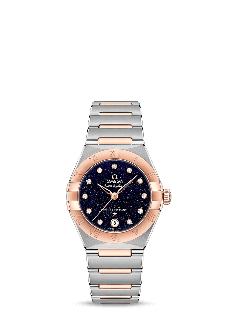 Omega Constellation Co-Axial Master Chronometer Stainless steel & Sedna™ Gold & Diamonds Lady’s Watch