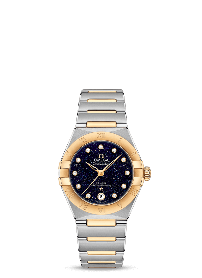 Omega Constellation Co-Axial Master Chronometer Stainless steel & Yellow Gold & Diamonds Lady’s Watch