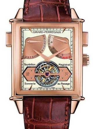 Girard Perregaux Vintage 1945 Tourbillon Magistral 18K Rose Gold Men's Watch